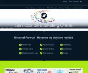 Universalprotocol.es(Universal Protocol) Screenshot