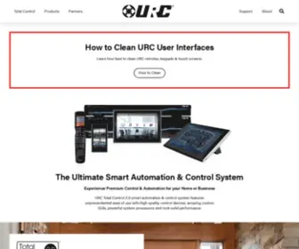 Universalremote.com(URC (Universal Remote Control)) Screenshot