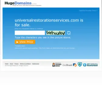 Universalrestorationservices.com(Fire Restoration) Screenshot