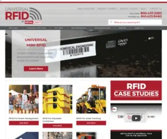 Universalrfid.com(RFID Technology & Tags) Screenshot