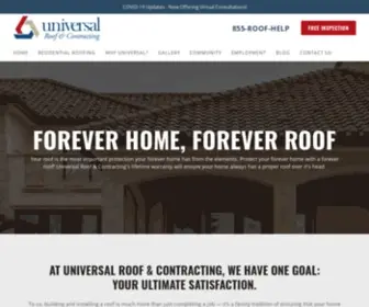 Universalroof.com(Roofing Company Orlando) Screenshot