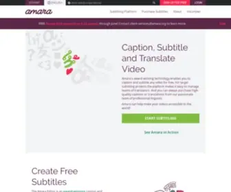 Universalsubtitles.org(Award-winning Subtitle Editor and Enterprise Offerings) Screenshot