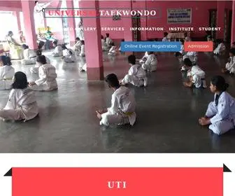 Universaltaekwondo.in(Universal Taekwondo) Screenshot