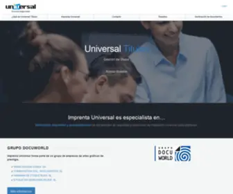 Universaltitulos.com(Home) Screenshot