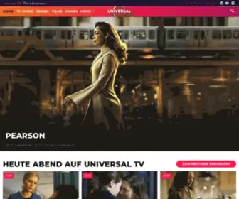 Universaltv.de(Universal TV) Screenshot