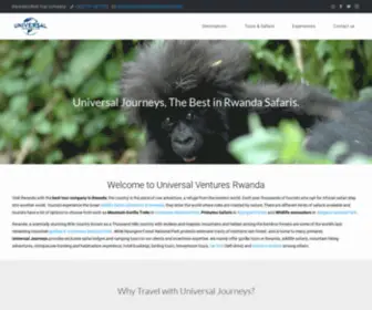 Universalventuresrwanda.com(Gorilla Trekking Rwanda) Screenshot