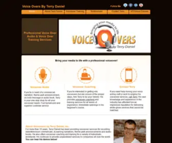 Universalvoicetalent.com(Professional Voiceover Audio and Voiceover Training) Screenshot