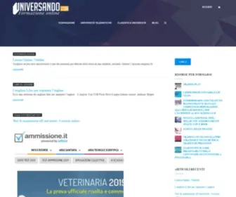 Universando.com(Corsi Online) Screenshot