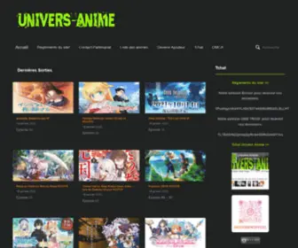 Universanime.co(Univers Anime U) Screenshot