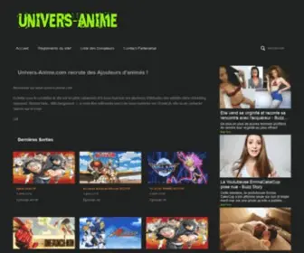 Universanimeize.com(Univers Anime U) Screenshot