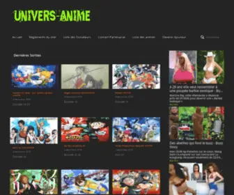 Universanimezi.com(Univers-anime.com u-a) Screenshot