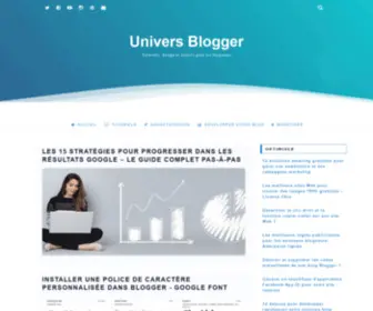 Universblogger.com(Univers Blogger) Screenshot