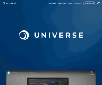Universe-Control.com(Maximum control for your show) Screenshot