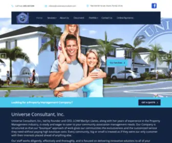 Universeconsultant.com(We provide your community with Financial Management Service) Screenshot