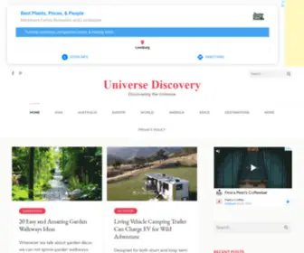 Universediscovery.com(Universe Discovery) Screenshot