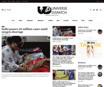 Universedispatch.com(Universe Dispatch) Screenshot