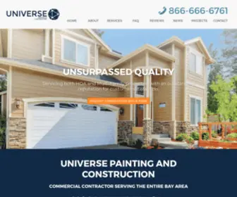 Universepainting.com(Bay Area Commercial Contractor) Screenshot