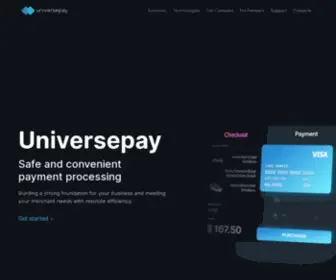 Universepay.eu(Payment processing) Screenshot