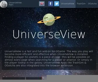Universeview.be(Ogame) Screenshot