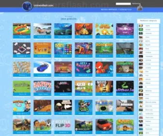 Universflash.com(Jeux flash en ligne gratuits) Screenshot