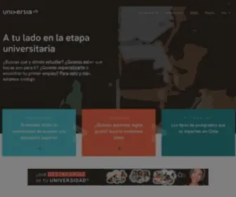Universia.cl(Universia Chile) Screenshot