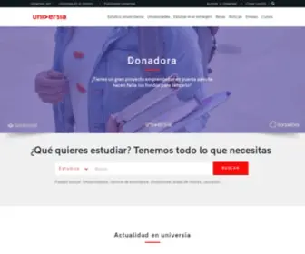 Universia.net.mx(Universia México) Screenshot