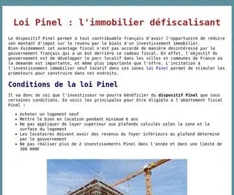 Universia.tv(Loi Pinel : le dispositif de défiscalisation immobilière du gouvernement français) Screenshot