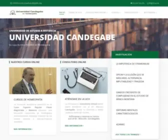 Universidadcandegabe.org(Inicio) Screenshot