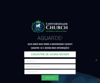 Universidadechurch.com.br(Wordpress) Screenshot