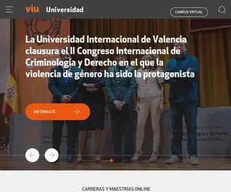 Universidadviu.com(Conoce la Universidad Internacional de Valencia) Screenshot