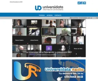 Universidata.com.ar(Universidata) Screenshot