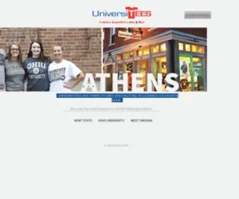 Universitees.com(HOME) Screenshot