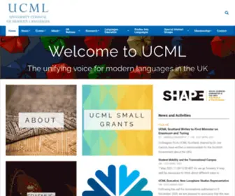 University-Council-Modern-Languages.org(University Council of Modern Languages) Screenshot