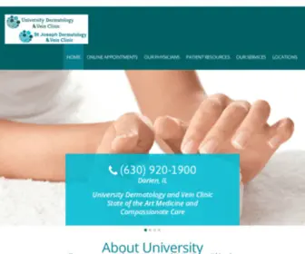 University-Dermatology.com(University Dermatology) Screenshot