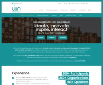 University-Industry.com(2022 UIIN Conference) Screenshot