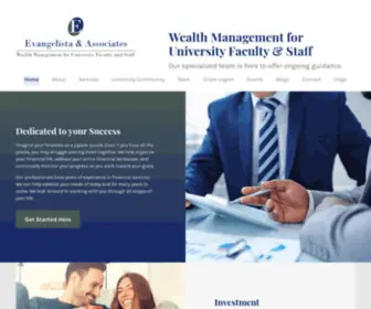 University-Wealth.com(Evangelista & Associates) Screenshot