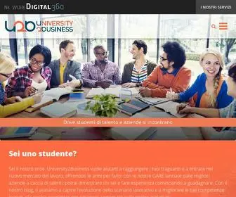University2Business.it(University2Business, dove studenti di talento e aziende si incontrano) Screenshot