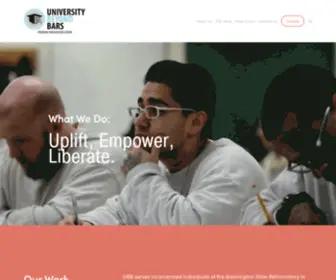 Universitybeyondbars.org(University Beyond Bars) Screenshot