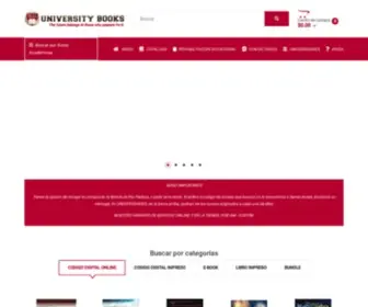 Universitybookspr.com(University Books) Screenshot