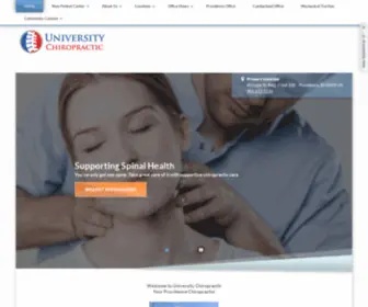 Universitychiropractic.net(Universitychiropractic) Screenshot