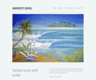 Universitydental.com.au(University Dental) Screenshot