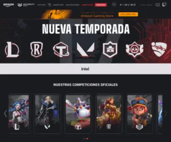 Universityesports.es(Amazon UNIVERSITY Esports) Screenshot