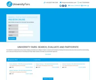 Universityfairs.com(International Student Recruitment) Screenshot