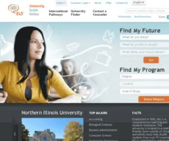 Universityguideonline.org(ELS University Guide Online) Screenshot