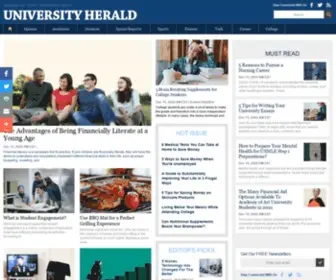 Universityherald.com(University Herald) Screenshot