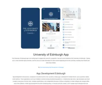 Universityofedinburgh.co.uk(University of Edinburgh App) Screenshot