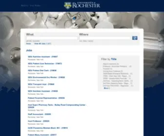 Universityofrochester.jobs(Universityofrochester jobs) Screenshot
