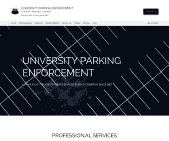 Universityparkingenforcement.com(University Parking Enforcement) Screenshot
