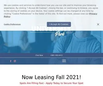 Universityparkprovo.com(University Park) Screenshot
