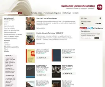 Universitypress.dk(Syddansk Universitetsforlag) Screenshot